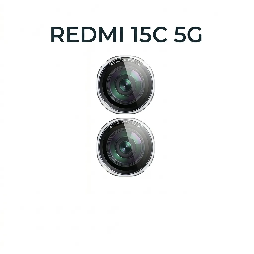 [PL14Mi15C(5G)-6-7] REDMi 15C (5G) CAMERA GLASS [SiLVER]