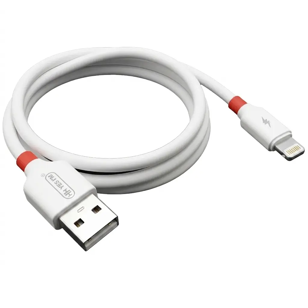 [DCL3SHH-9] IPHONE SILICONE DATA CHARGING CABLE HH CORE A1 27W