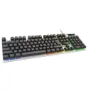 [CPU KEBORD-68] keyboard Ergonomic Design Comfortable Office RGB LIGHT (K8)