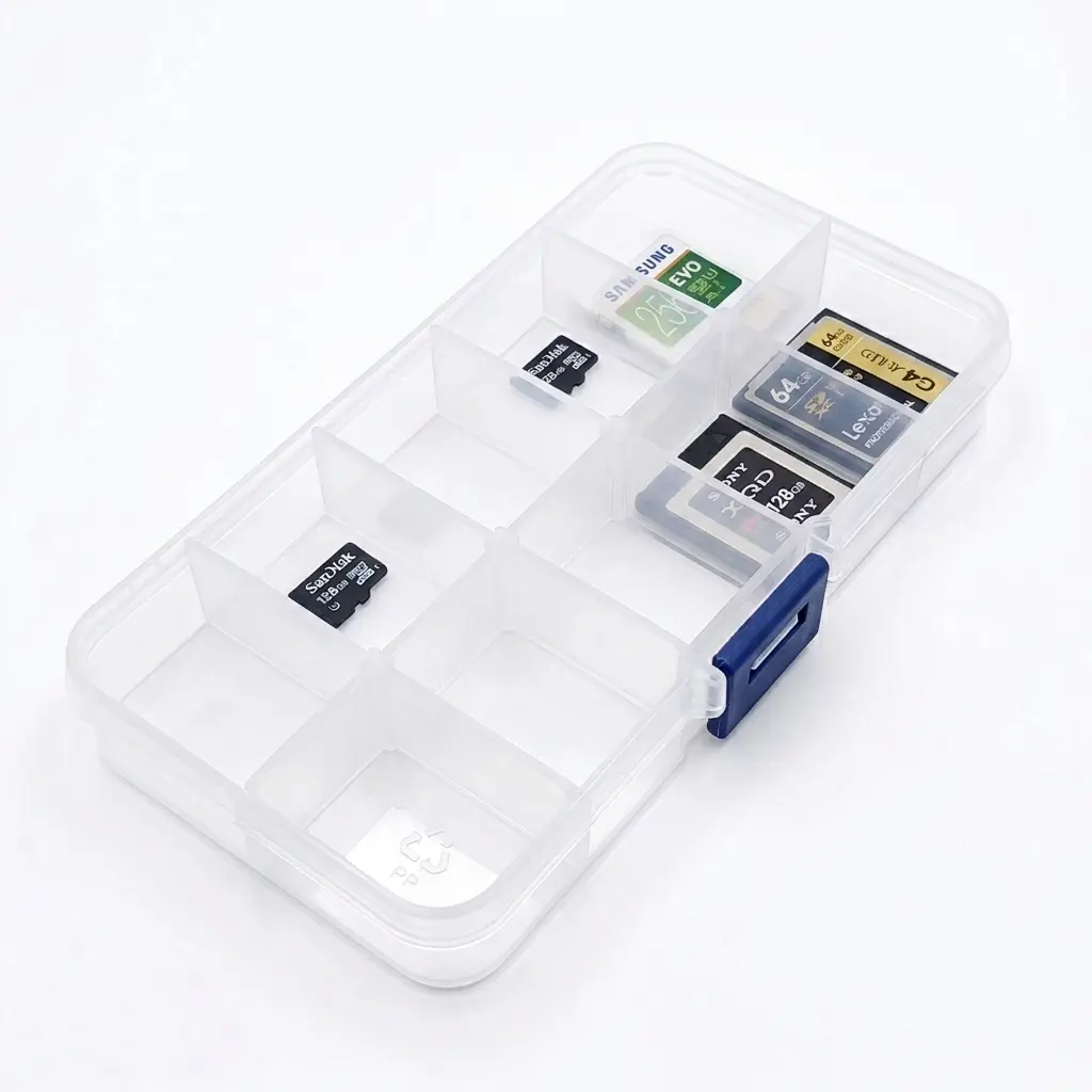 [STORAGE BOX-2] Plastic Storage Box (MEMORY CARD BOX)
