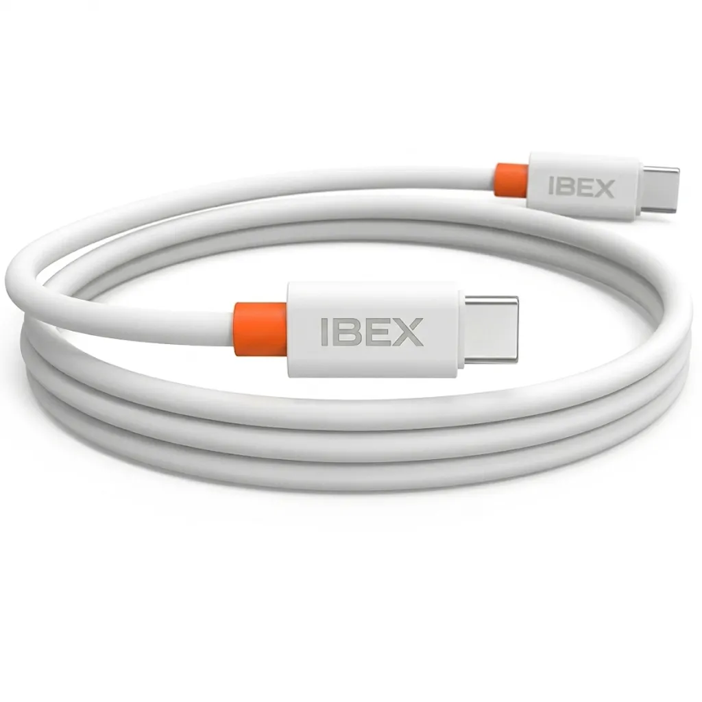 [DCT3TiBX-1] TYPE-C TO TYPE-C DATA CABLE SILICONE 60W IBEX