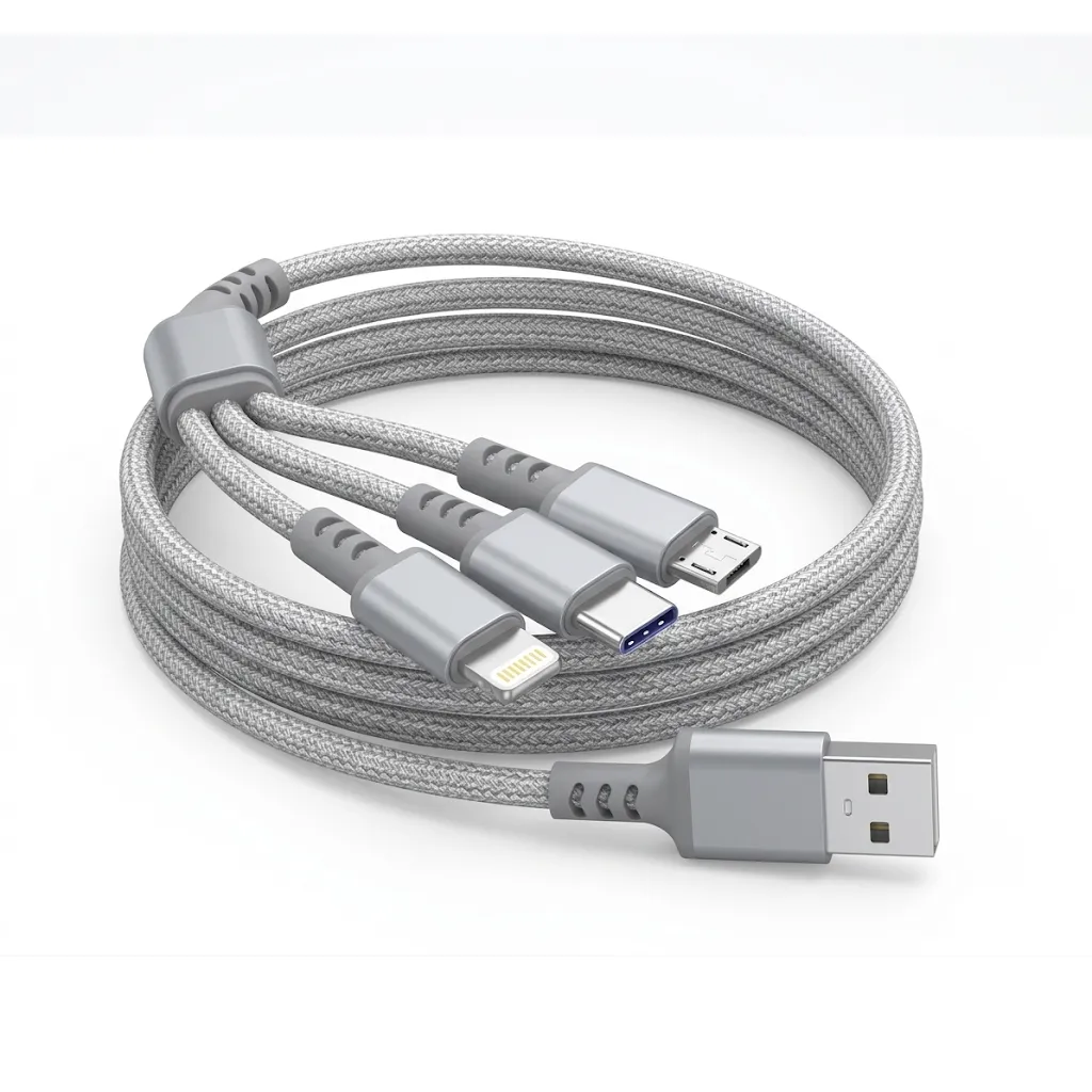 [DCU3S9HH-1] Multi Data Charging Cable 3in1 FLEX M2 120W HH