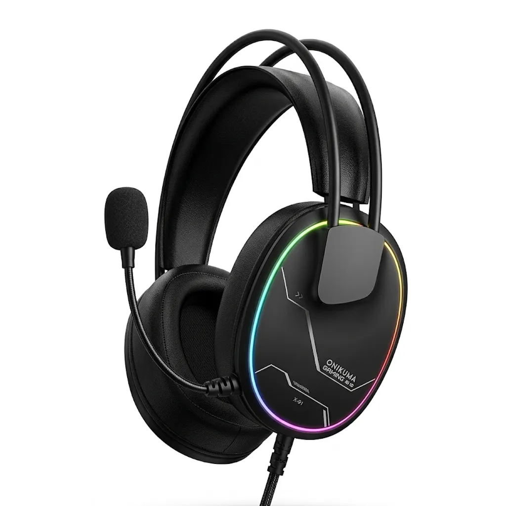 [HF8LM5-143] WIRED HEADPHONE RGB ONIKUMA X91