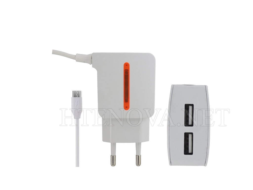 [C1C3M1LM-3] Micro Swift Charger With 2 Extra USB Ports T10