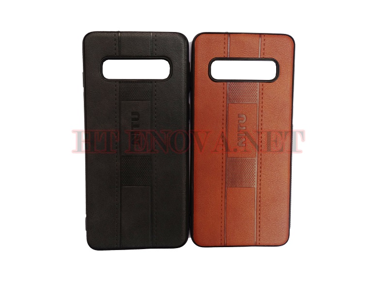 [PO18BSS10] Samsung S10 Back Case Leather