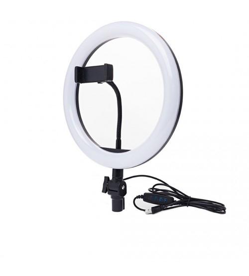 Selfie 10 inches Ring Light With Mobile Stand HX-260