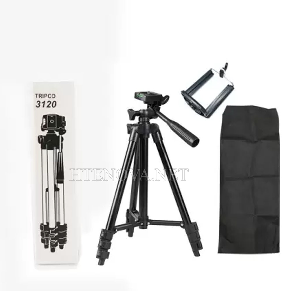 [TRiPOD3F-1] Tripod 3120 Stand For Camera And Mobile