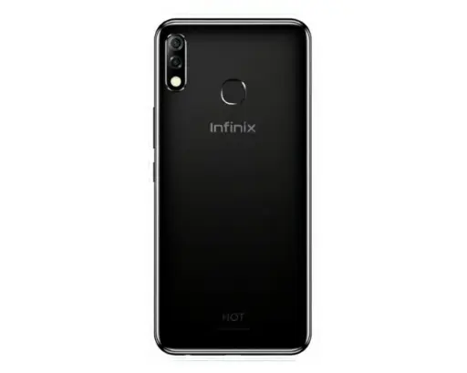 [HS9iNHT8L-3-2] infinix Hot (8) Lite X(653) Only Back (BLACK)
