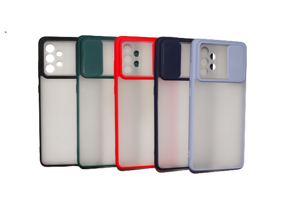 [PO6BSA72-2] Samsung A72 Matte Shutter Back Case