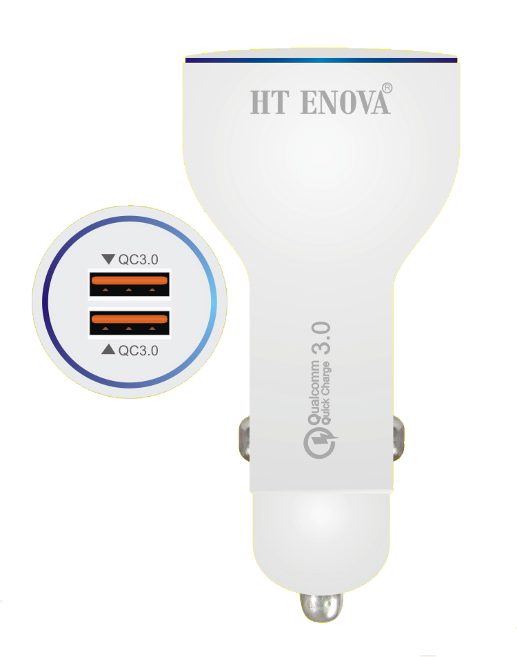 [CHT621A2] Qualcomm Car Charging Adapter HT ENOVA (621) 36W