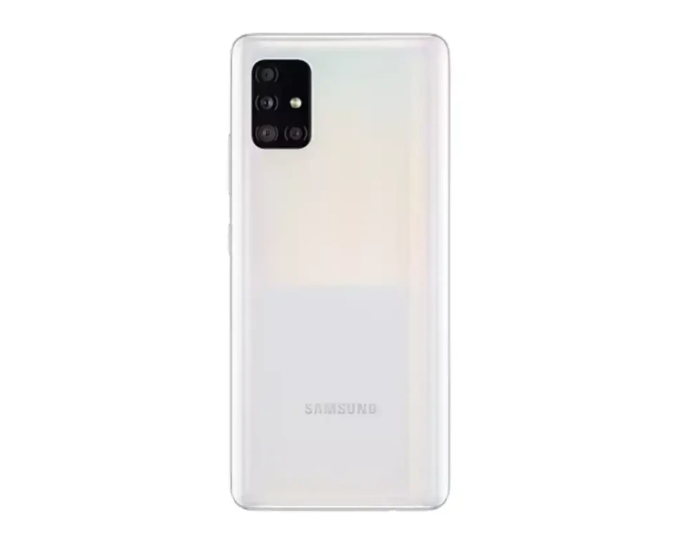 [HS9SA51-3-1] Samsung A(51) Only Back (WHITE)