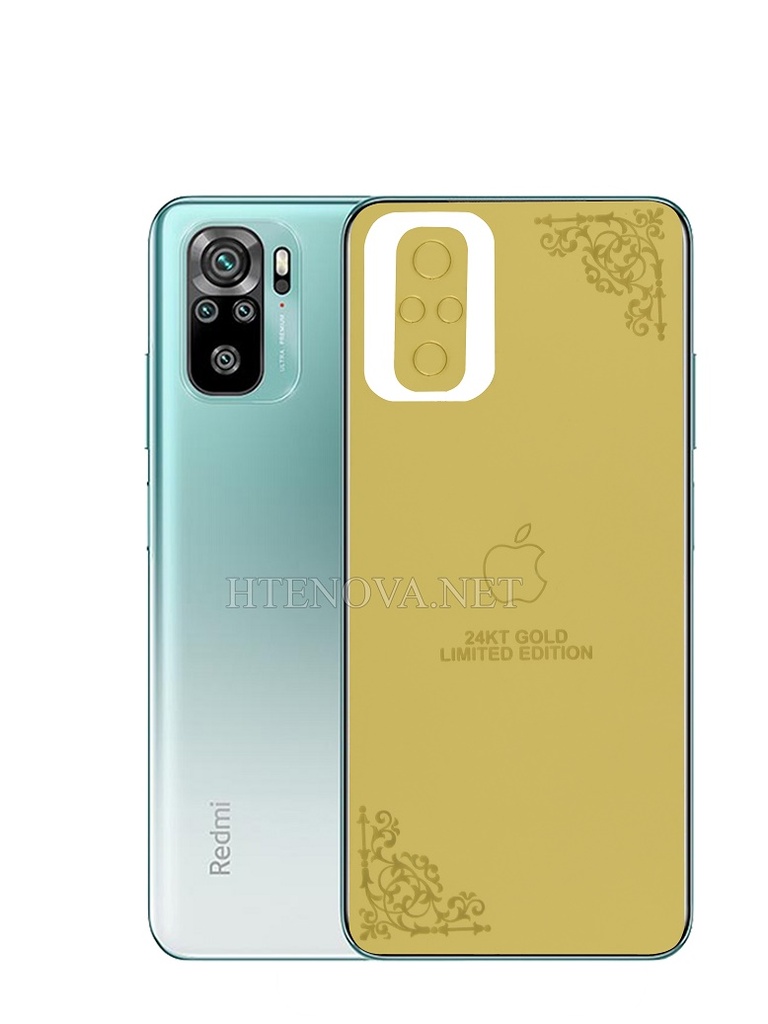 Redmi Note 10 Back Sheet with Camera Glass