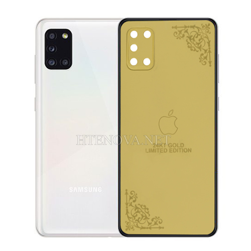 Samsung A31 Back Sheet with Camera Glass