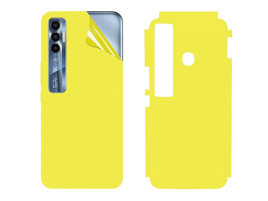 [PL10TSPRK7PR-1] Tecno Spark 7 Pro Back Jell Protector