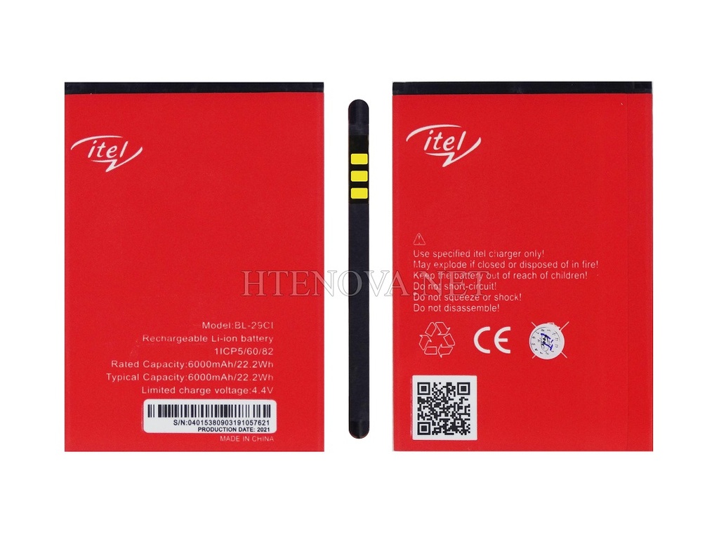 [BT BL29Ci-4] iTel A25 (BL29Ci) Battery