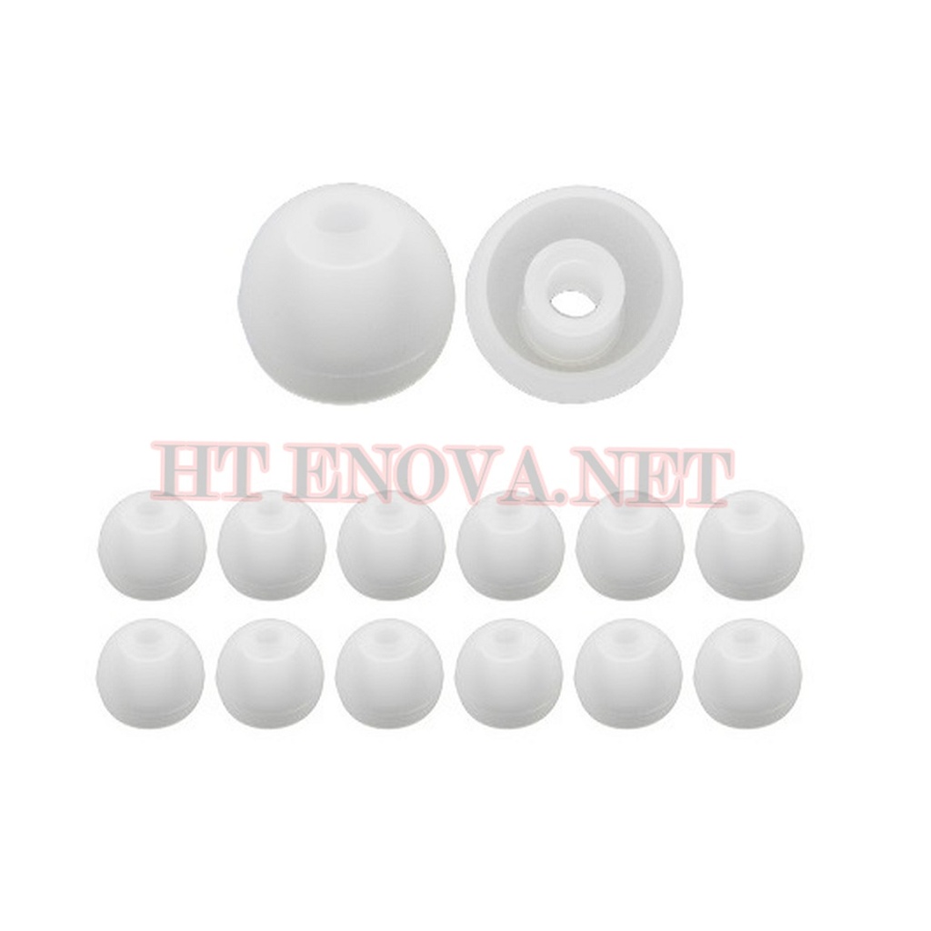 [HFR-1-1] Ear Tips Rubber Handsfree (WHITE)