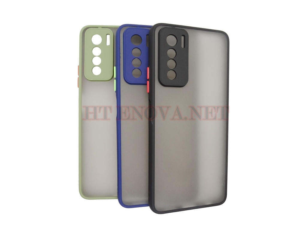 [PO6BTCMN17PR-6] Tecno Camon 17 Pro Matte Color Button case