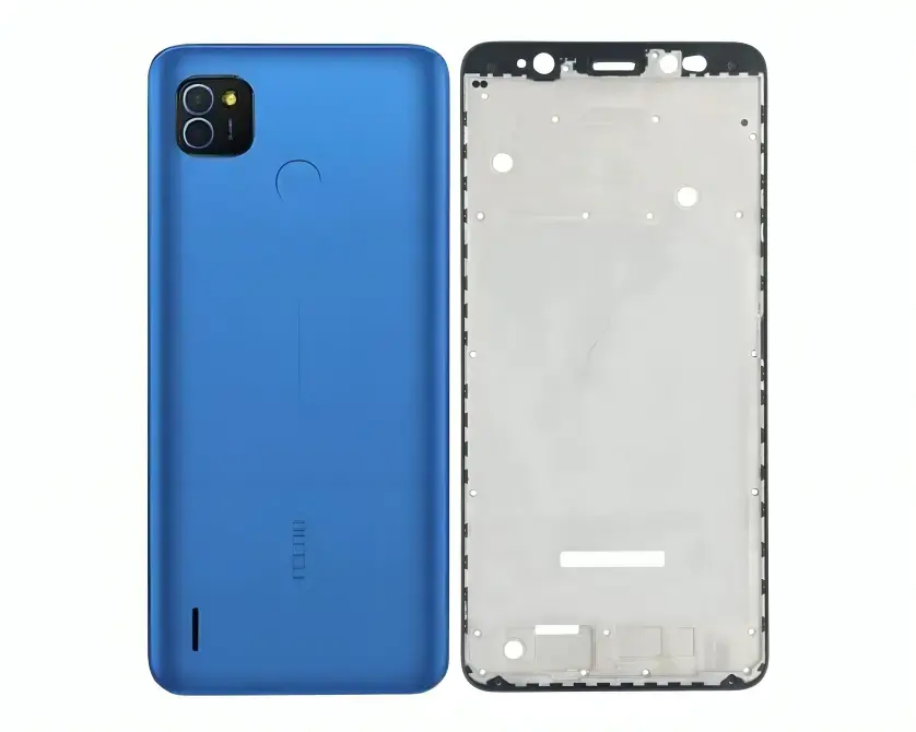 [HS6TEPOP4-3-3] Tecno Pop (4) Complete Housing (2 in 1) (BLUE)