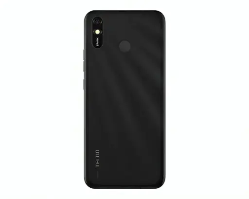 [HS9TESPR4L-3-2] Tecno Spark (4) Lite Only Back (BLACK)