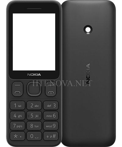 [HS7NK125-2-2] Nokia (125) Front & Back (BLACK)