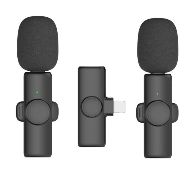  Type-C Collar Wireless Mini Microphone K9 (With iPhone Connector)