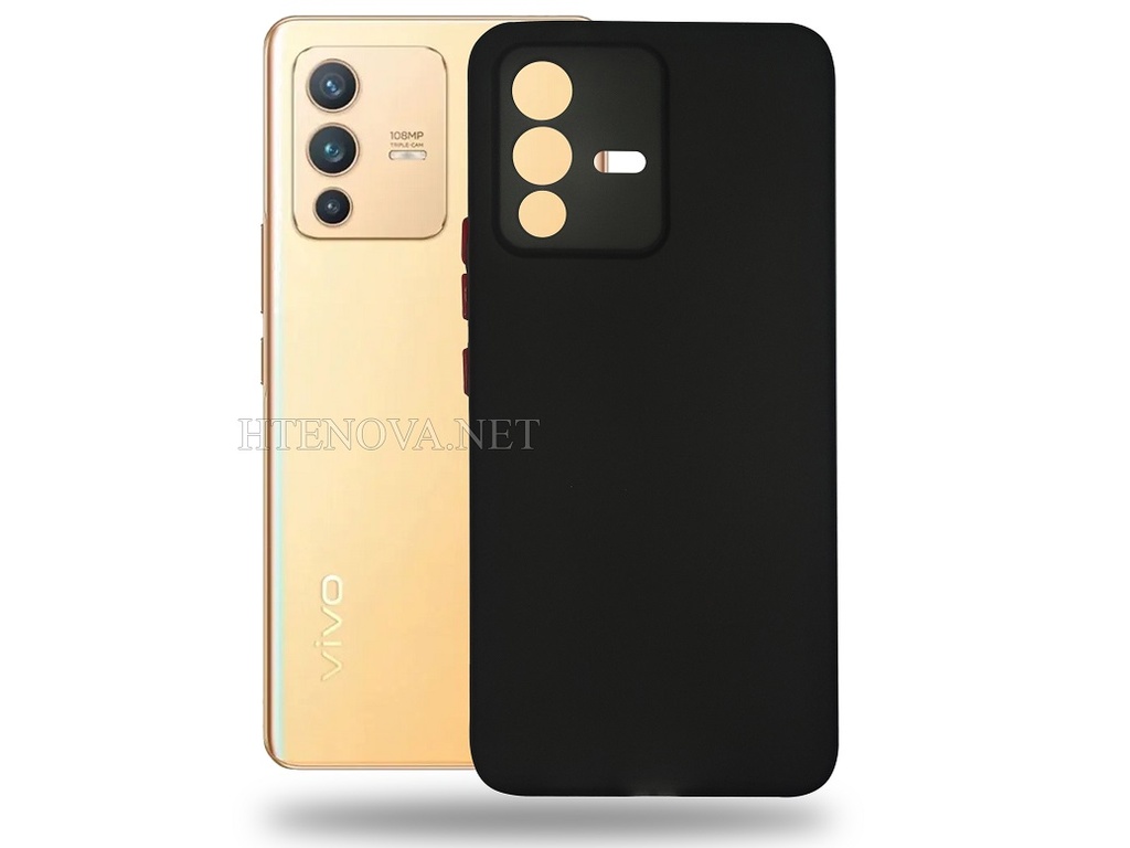 VIVO V23 Crystal Color Button Silicone Case (Archive by Muneeb old pouch ids)
