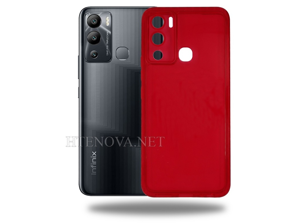 Infinix Hot 12i Crystal Silicone Back Case (Archive by Muneeb old pouch ids)