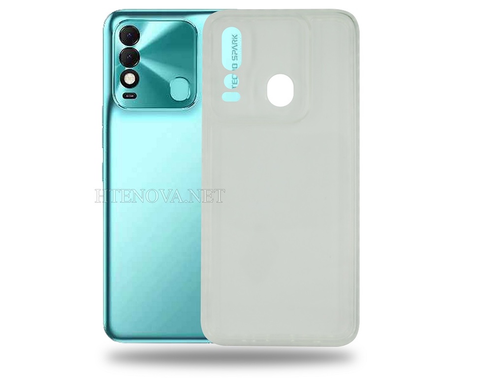 Tecno Spark 8T Crystal Silicone Back Case