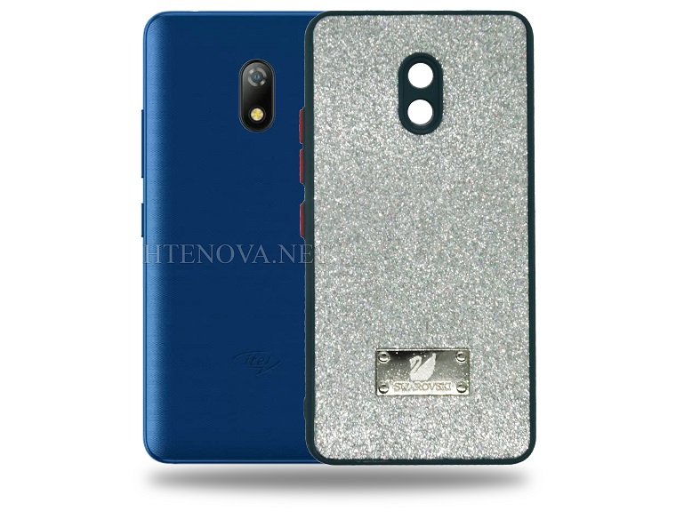 [PO9BiTA23-2-11] iTel A23 Swarovski Glitter Back Case (Archive by Muneeb old pouch ids) (GREEN)