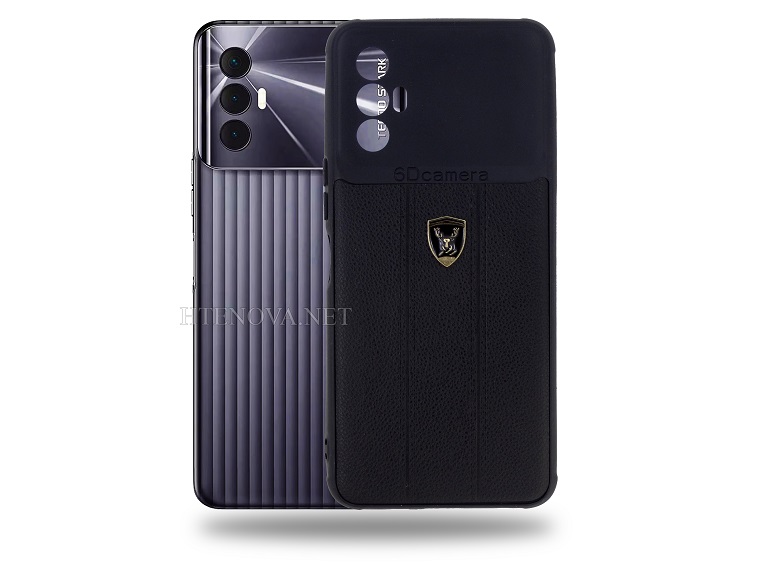 Tecno Spark 8 Pro Leather Back Case