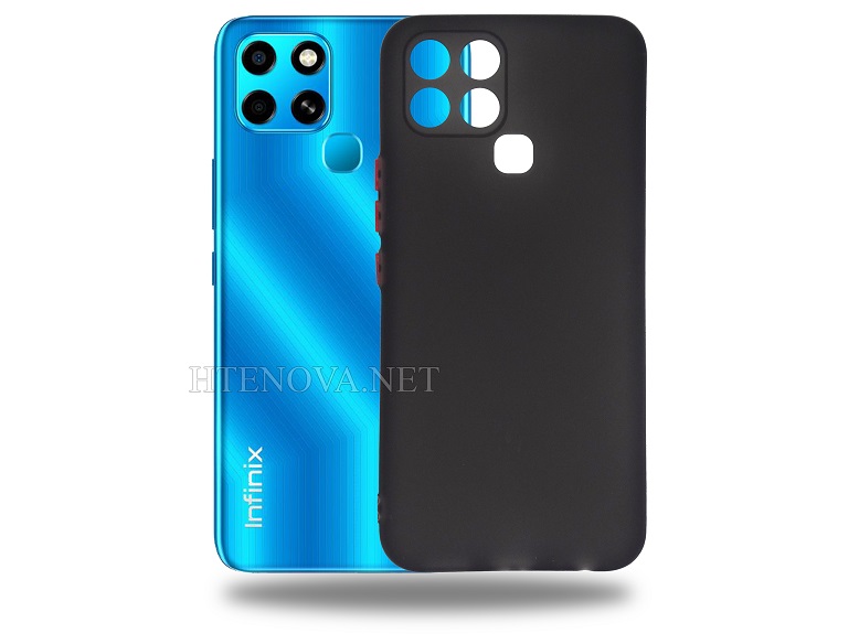 Infinix Smart 6 Crystal Color Button Silicone Case