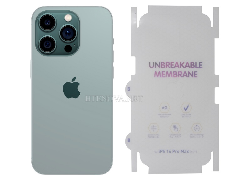 [PL10iP14PR-7] iPhone 14 Pro Back Jell Protector