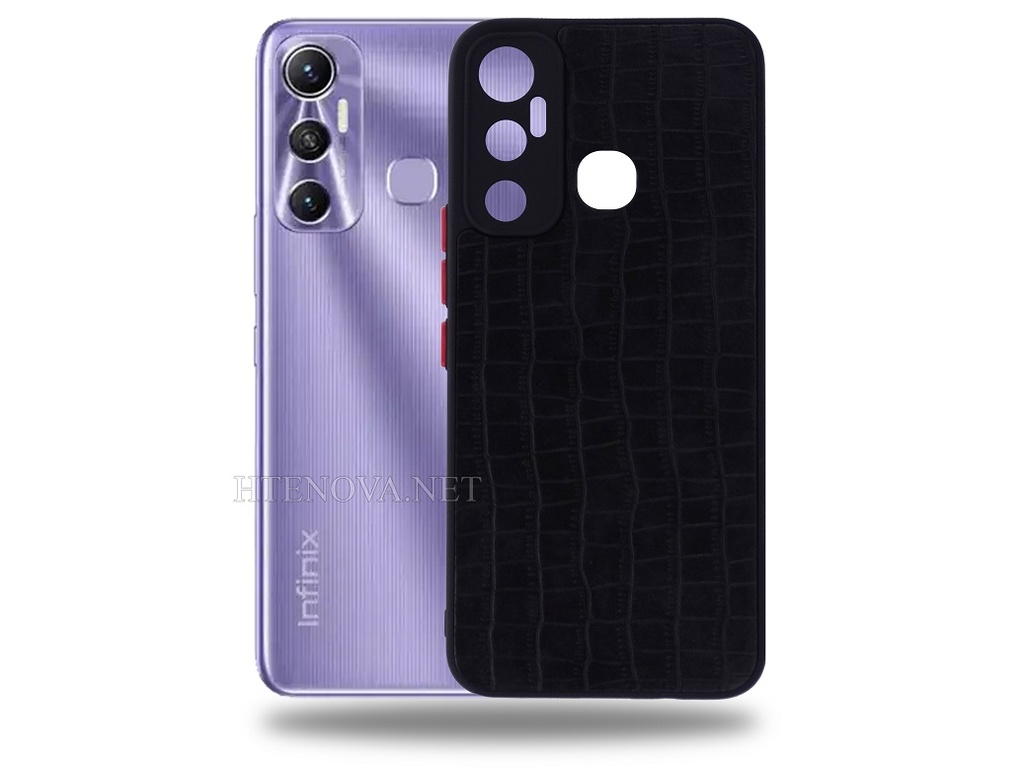 Infinix Hot 11 Leather Back Case