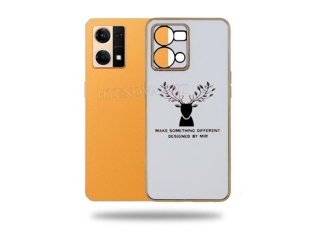 OPPO F21 Pro Soft Silicone Chrome Case