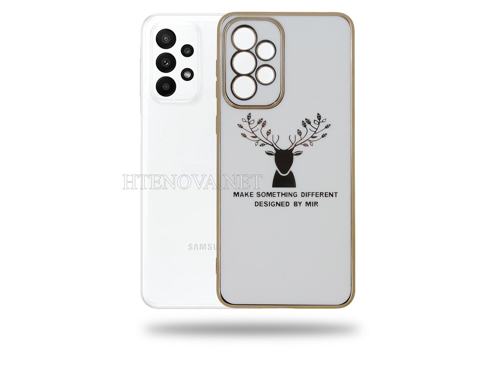 Samsung A33 Soft Silicone Chrome Case