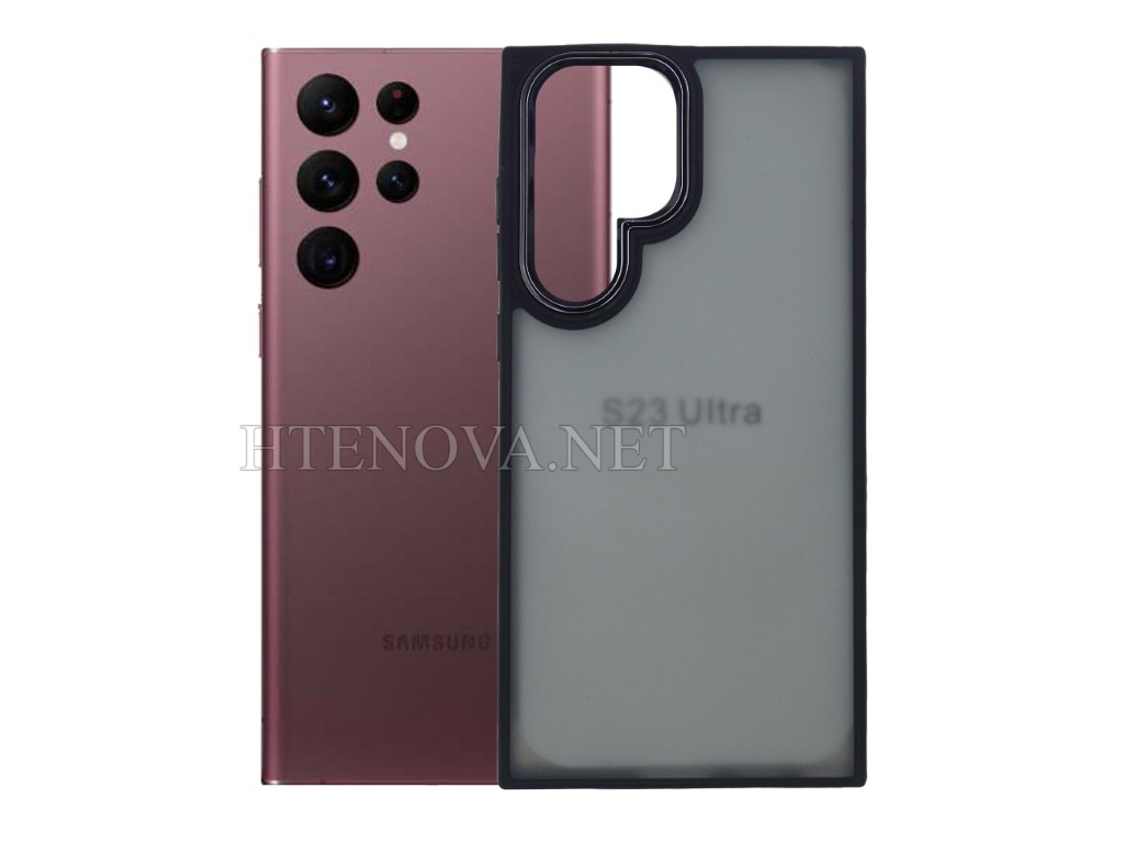 Samsung S22 Ultra Back Matte Hard Case