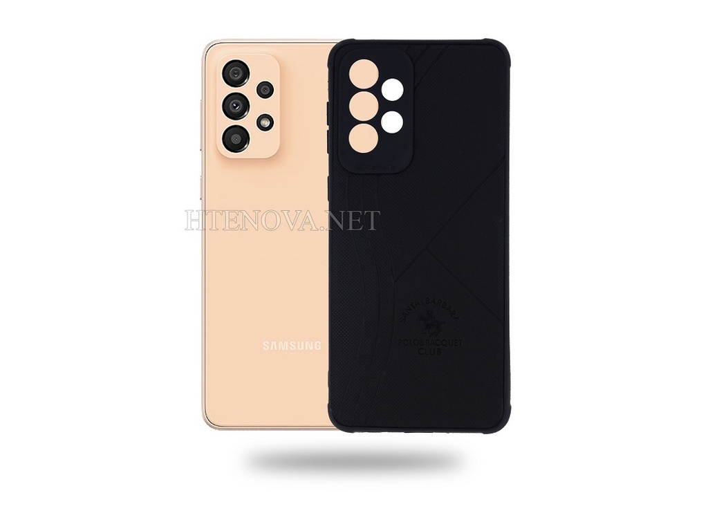 [PO18BSA33-1-2] Samsung A33  Leather Back Case (Archive by Muneeb old pouch ids) (BLACK)