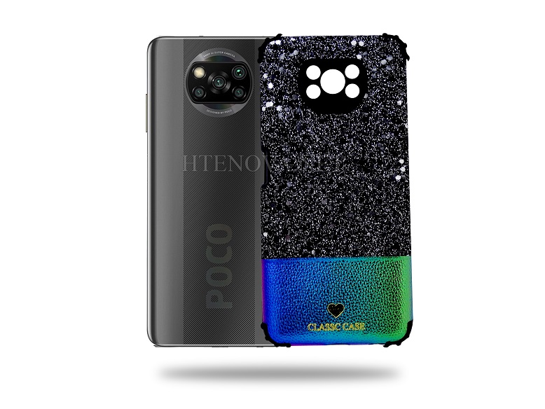 Redmi X3 Glitter Back Case