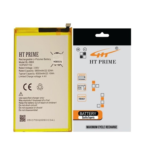 [BTiN58BX-15] infinix Hot (9) Play X(680) Battery HT Prime (BL-58BX)