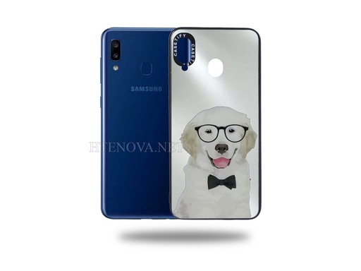 [PO26BSA20-7]  Samsung A20 Glass Back Case
