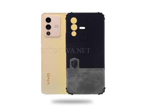 [PO18BViV23-4] Vivo V23 Leather Back Case