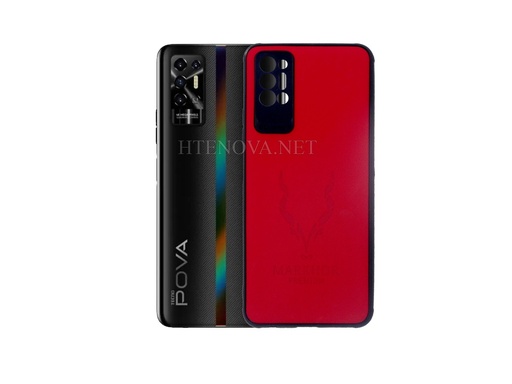 TECNO POVA 2  Back Leather Case