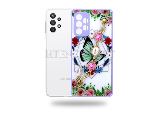 [PO8BSA52-5]Samsung A52 Diamond PC Back Case