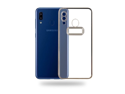 Samsung A20 Chrome Back Case