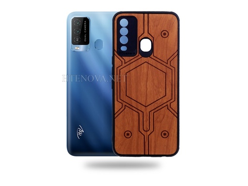Tecno Vision 2N Plus Back Case Leather