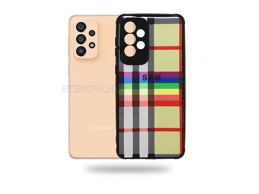 [PO18BSA33-4] Samsung A33 Leather Back Case