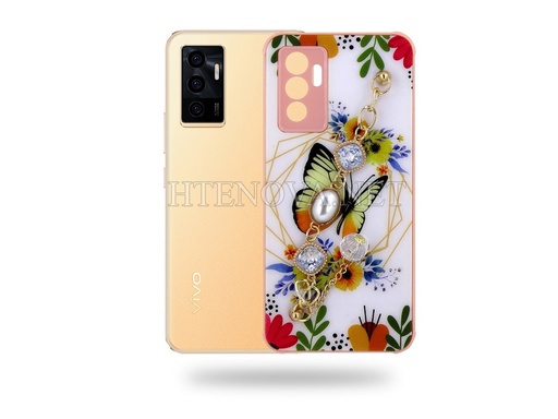 [PO8BViV23E-5] Vivo V23E Diamond PC Back Case