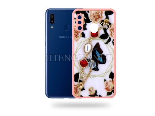 [PO8BSA20-5] Samsung A20 Diamond PC Back Case