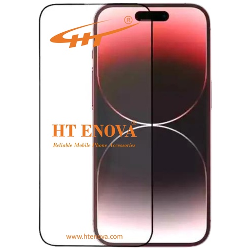 [PL6iP15PR-4-2] IPHONE 15 PRO COLOR GLASS HT ENOVA