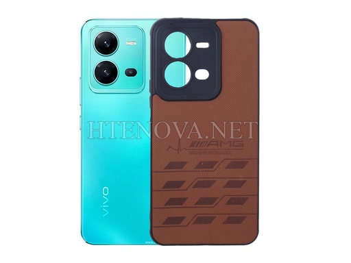Vivo V25 Leather Back Case